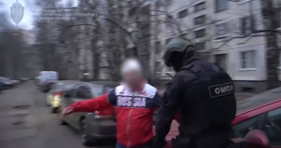 ФСБ показала петербуржца после попытки сплавить иностранцу комплектующие для подлодок проекта «Варшавянка»