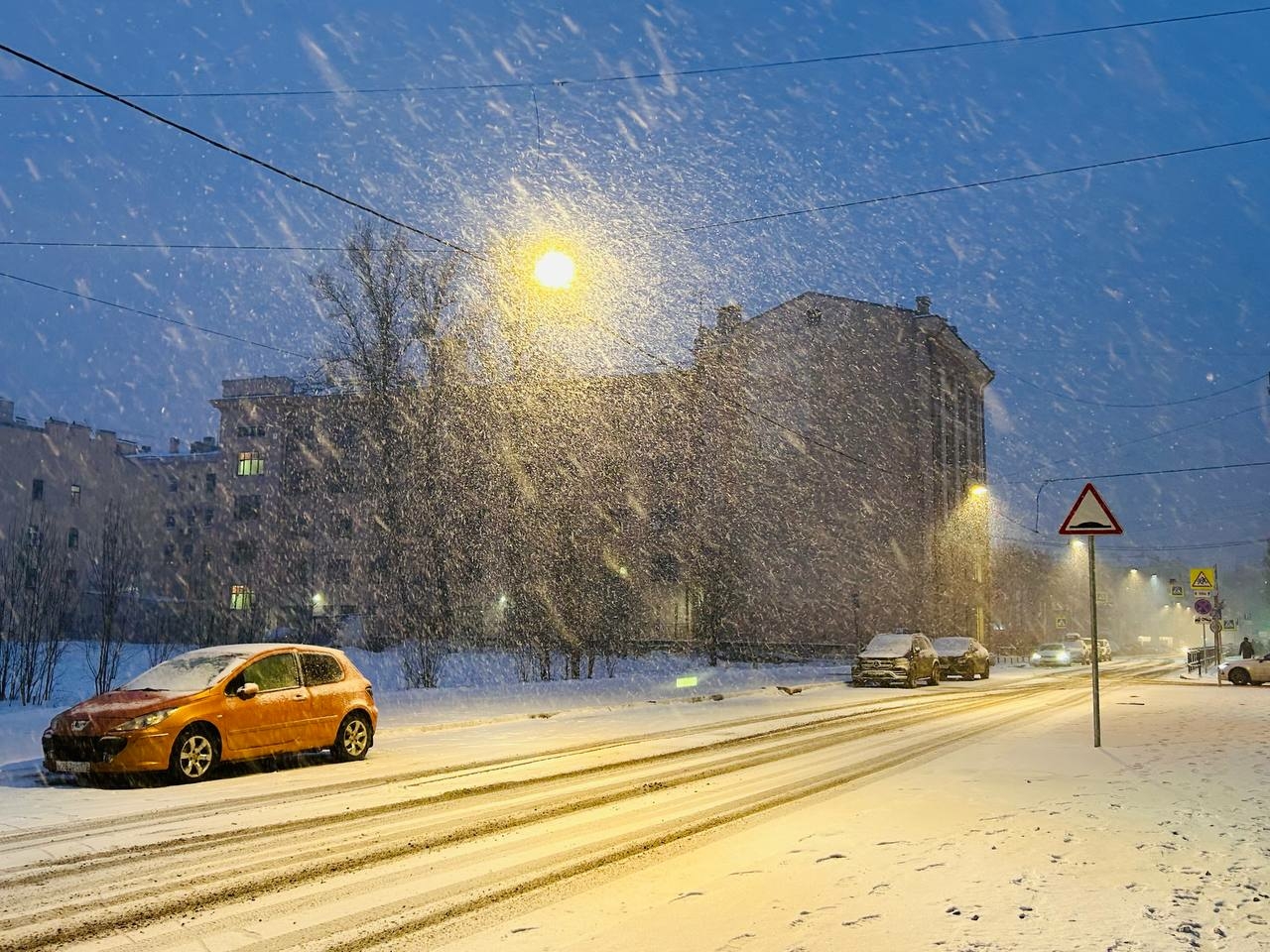 Вторая декада февраля выдалась в Петербурге снежной и пасмурной